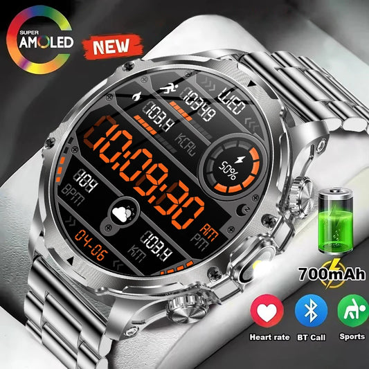 🔥 LIGE New Smart Watch 1.9” – Η Δύναμη στον Καρπό σου! 🔥