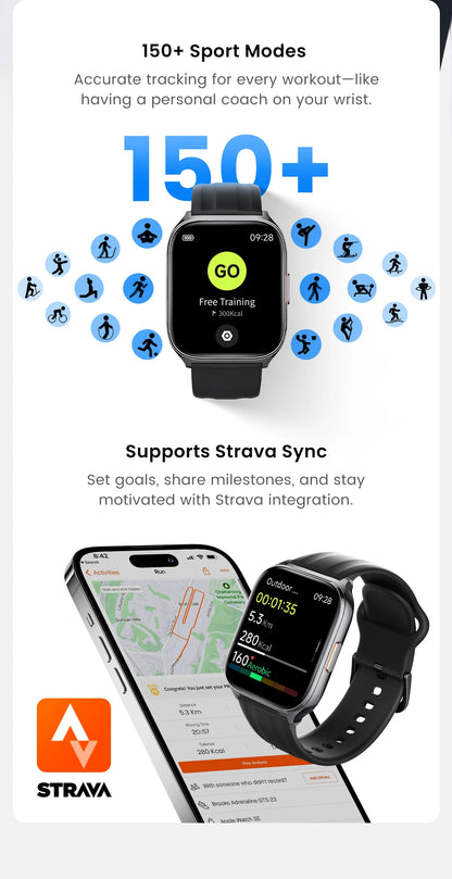 HAYLOU Watch 3 AMOLED Smartwatch με Voice Calling
