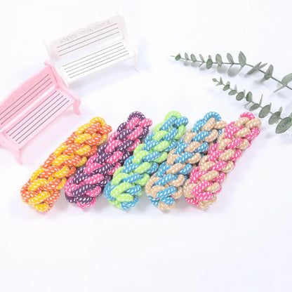 Mini Dog Rope Toy 🐶🪢 | Cotton Ball for Chewing 🦷 | Interactive & Tooth-Friendly ✅ | For Small & Large Dogs 🐕🐾