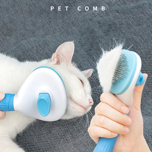🪮🐶 Pet Hair Brush – Χτένα Καλλωπισμού για Σκύλους & Γάτες με Μακρύ Τρίχωμα 🐱✨ Η απαραίτητη βούρτσα για την καθημερινή φροντίδα των κατοικίδιων σου!