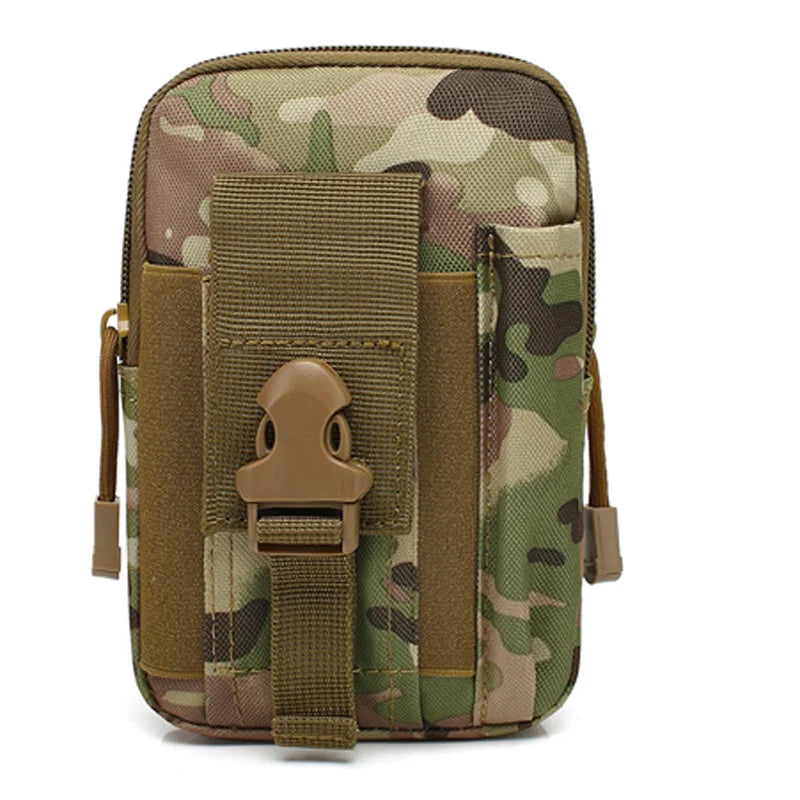 🎒📱 Ανδρική Τσαντάκι Ζώνης – Αδιάβροχο Nylon Molle Pouch με Θήκη Κινητού & Πολυχρηστική Σχεδίαση 🛠️🌲