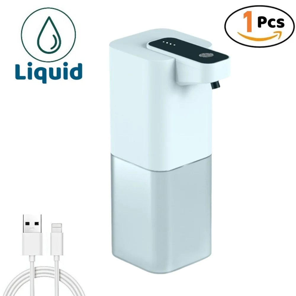 🧼 Automatic Touchless Soap Dispenser – Αυτόματος Dispenser Σαπουνιού με Αισθητήρα Υπερύθρων & USB Φόρτιση