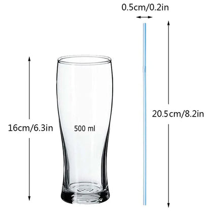🥤🌈 Plastic Drinking Straws – Πολύχρωμα Καλαμάκια 50-1000PCS ✨ Ιδανικά για Party, Γάμους & Καθημερινή Χρήση