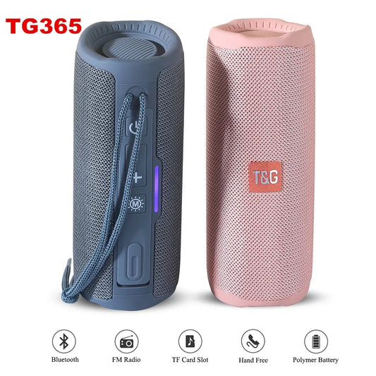 🔊 TG365 Φορητό Bluetooth Ηχείο – Διπλό Μπάσο & LED Φωτισμός Απόλαυσε δυνατή μουσική παντού – στο σπίτι, στο πάρτι, στην εκδρομή ή στην παραλία! 🌊🎉