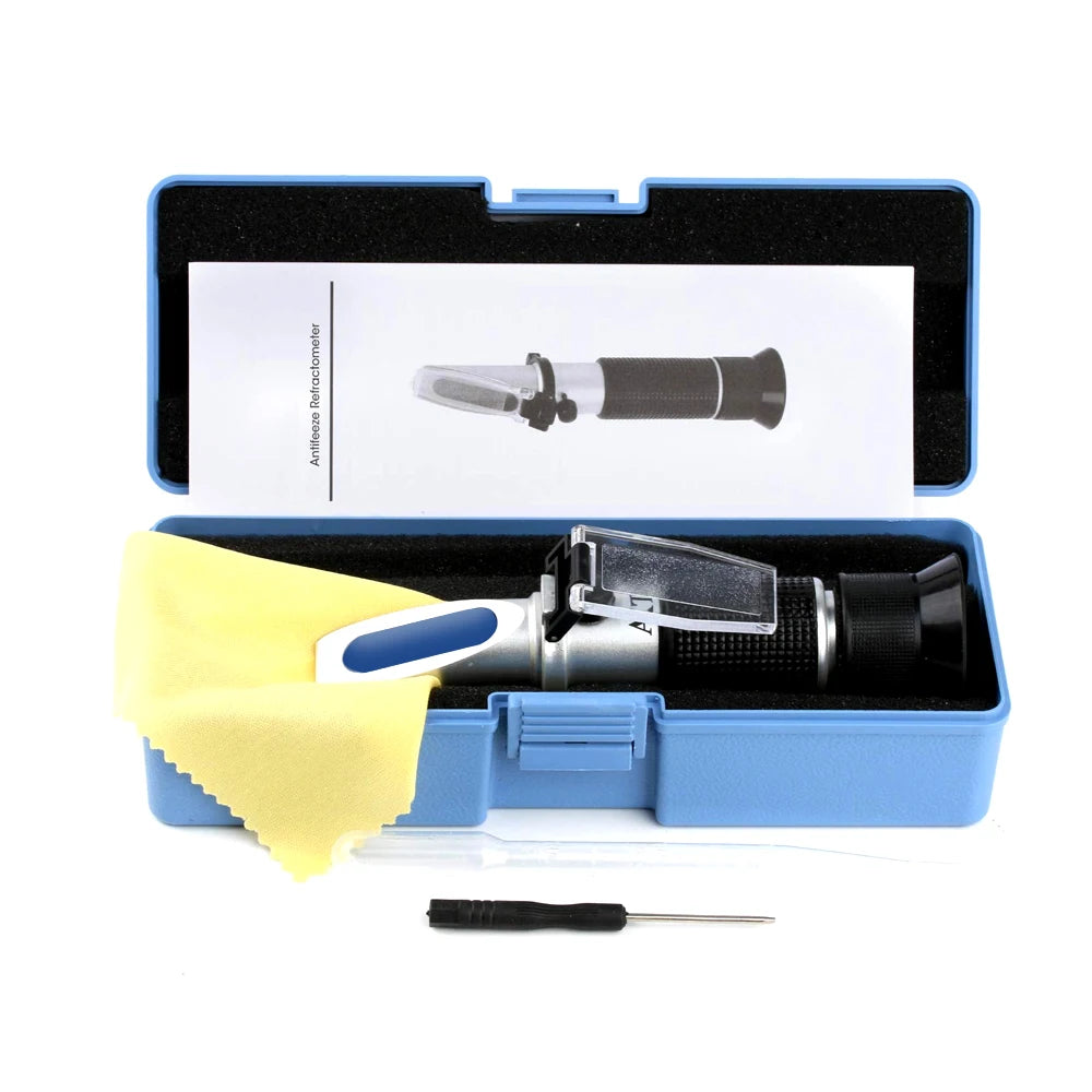 🍇🍷 Handheld Refractometer Tester 🚀 (Αλκοόλ 0-25% / Brix 0-40%)
