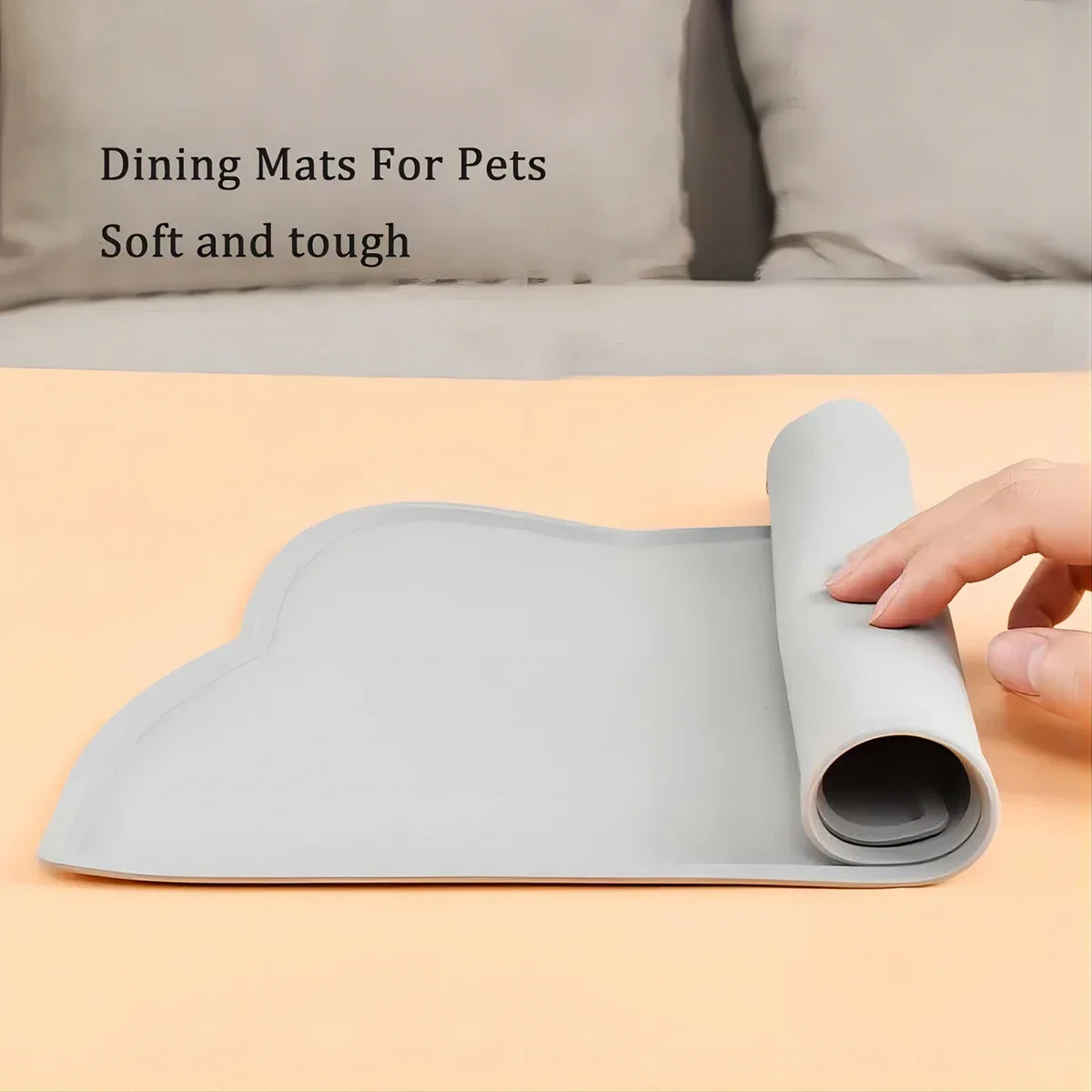 🐾 Σιλικονούχο Pad Φαγητού για Κατοικίδια – Pet Silicone Food Mat | Αδιάβροχο, Αντιολισθητικό & Εύκολο στο Καθάρισμα | Για Γάτες & Σκύλους