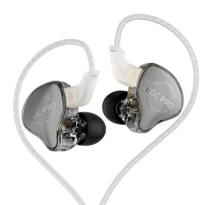 KZ EDC Pro HiFi In-Ear Ακουστικά με Μικρόφωνο – 3.5mm, Αποσπώμενο Καλώδιο & Dynamic Driver