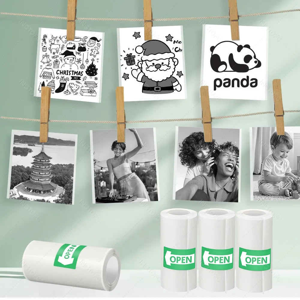 🖨️ 58mm Photo Label Mini Thermal Printer – Φορητός Εκτυπωτής Αυτοκόλλητων & Ετικετών μέσω Bluetooth