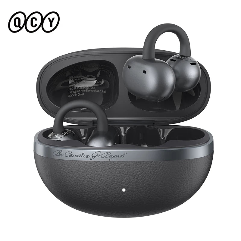 QCY Crossky C50 Open-Ear Wireless Earbuds – Bluetooth 6.0 Clip-On Ακουστικά