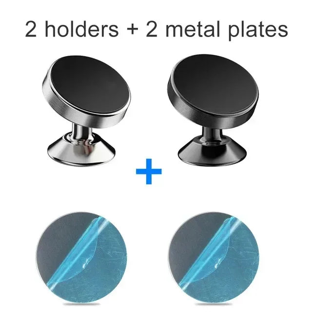 📱🧲 Μαγνητική Βάση Κινητού για Αυτοκίνητο – Universal Car Phone Holder (Περιστρεφόμενη ή Σταθερή) 🚗