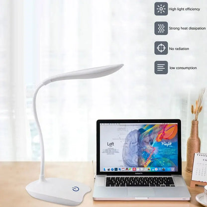 💡 LED Desktop Desk Lamp – Επαναφορτιζόμενο USB Φωτιστικό Γραφείου & Κομοδίνου