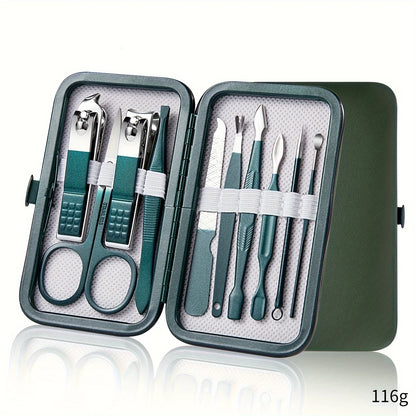 ✨ Professional Nail Care Kit – 7/10/12/18 PCS Manicure & Pedicure Set with Travel Case