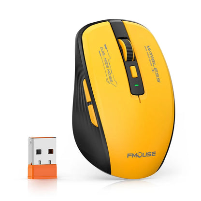 🖱️ Xiaomi M303L Dual Mode Wireless Mouse – Bluetooth + 2.4GHz, 1600 DPI, Rechargeable, Silent 🌙 Απόλυτη φορητότητα, άνεση & εργονομία – για Android, iOS, PC & Tablet!