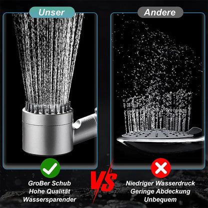 🚿 3 Modes High Pressure Shower Head – Ντους Υψηλής Πίεσης με Ενσωματωμένο Φίλτρο, Διακόπτη ON/OFF & Massage Spa Λειτουργία