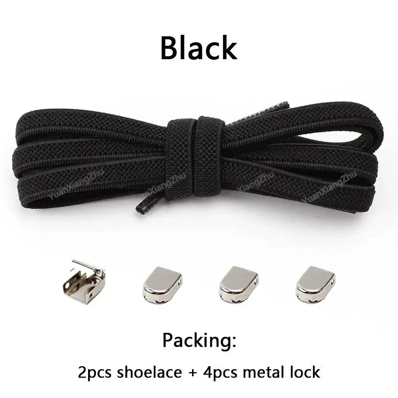 👟✨ No Tie Elastic Shoelaces – Ελαστικά Κορδόνια Χωρίς Δέσιμο για Παιδιά & Ενήλικες 🚀