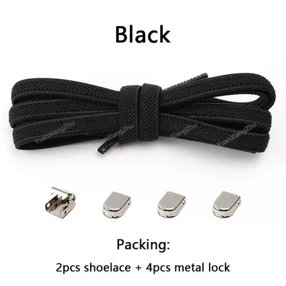 👟✨ No Tie Elastic Shoelaces – Ελαστικά Κορδόνια Χωρίς Δέσιμο για Παιδιά & Ενήλικες 🚀