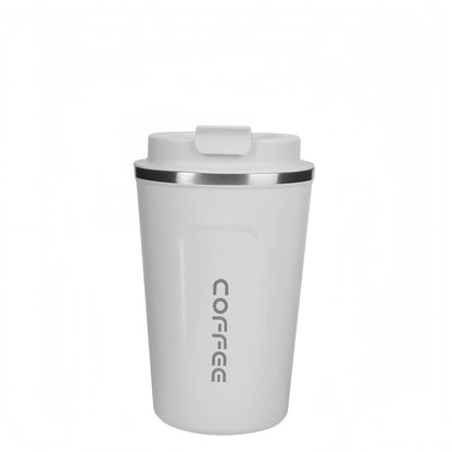 🌡️ Thermo Café Mug 380ml/510ml | Διπλή Μόνωση Ανοξείδωτο Θερμός | Καφές, Τσάι & Ροφήματα On-the-Go