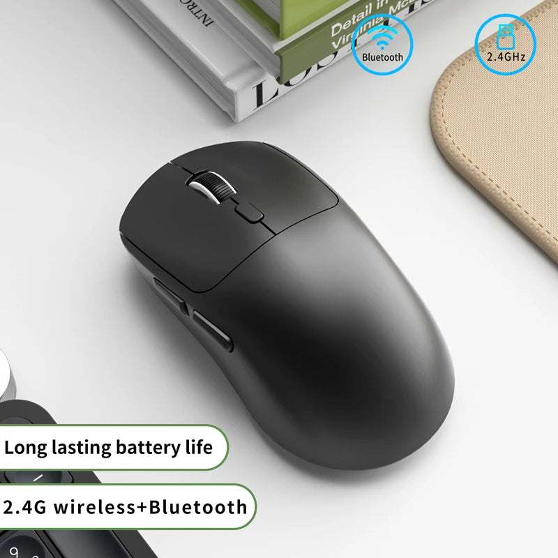 🖱️ Xiaomi Tri-Mode Wireless Mouse – Bluetooth + 2.4GHz + Wired 🔋 Εργονομικός, ελαφρύς, με απόλυτη συνδεσιμότητα για Laptop, iPad & PC!