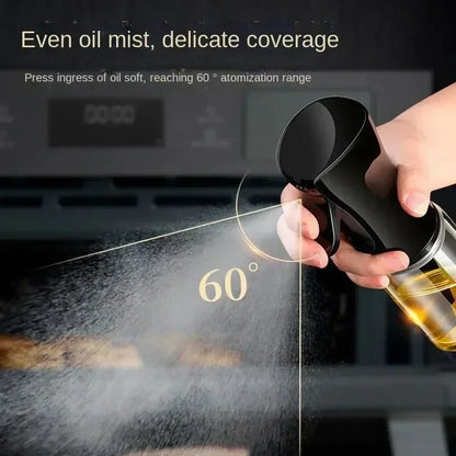 🥗🫒 Oil Spray Bottle – Επαναγεμιζόμενο Μπουκάλι Ψεκασμού για Λάδι, Ξύδι & Σάλτσες 🍳 Ιδανικό για Μαγειρική, BBQ & Baking