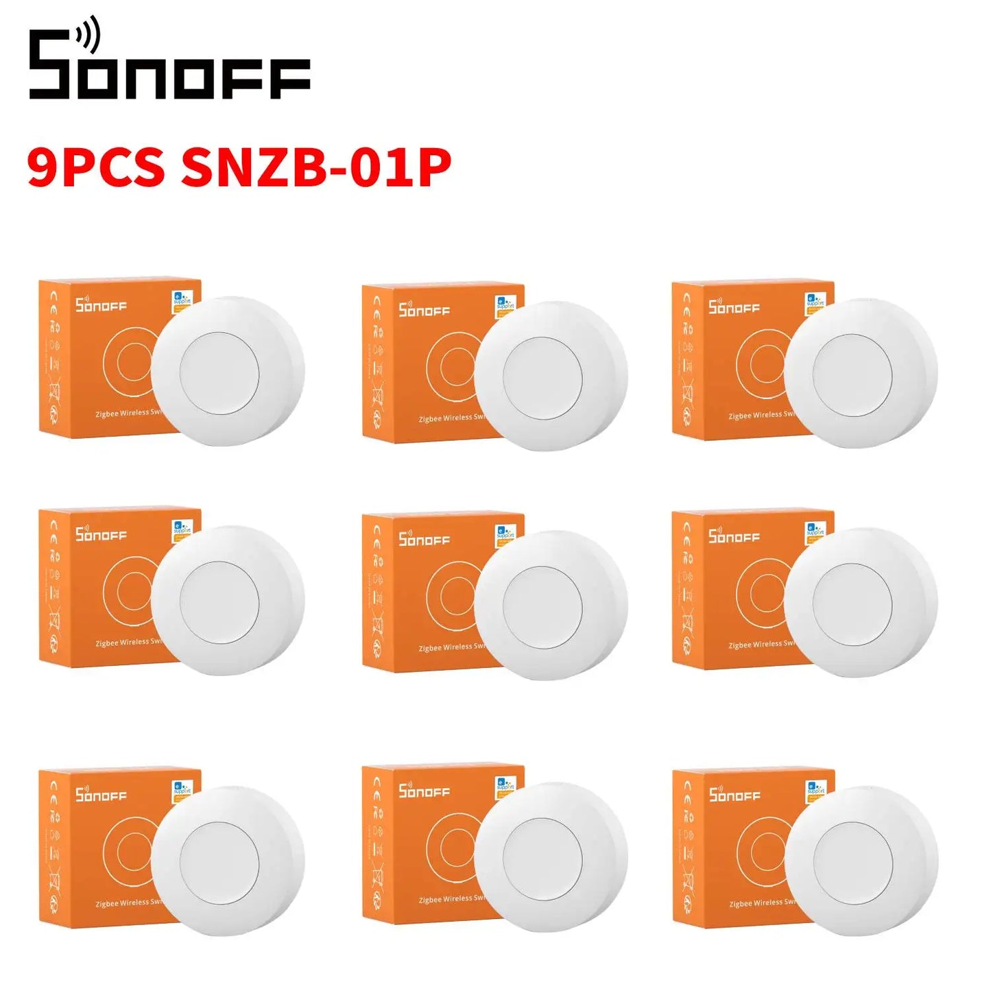 SONOFF SNZB-01P Zigbee Smart Button – Wireless Switch for Smart Home
