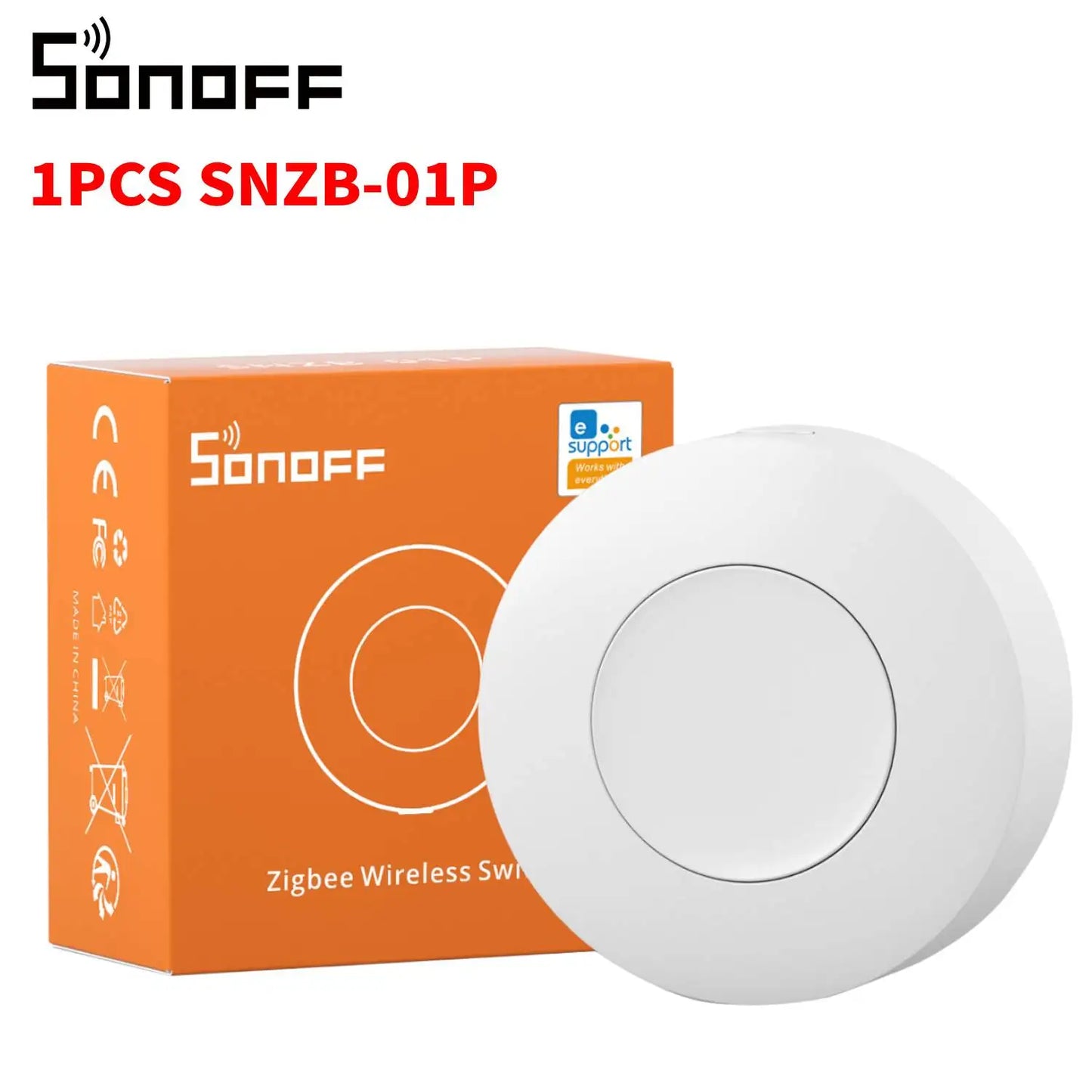 SONOFF SNZB-01P Zigbee Smart Button – Wireless Switch for Smart Home
