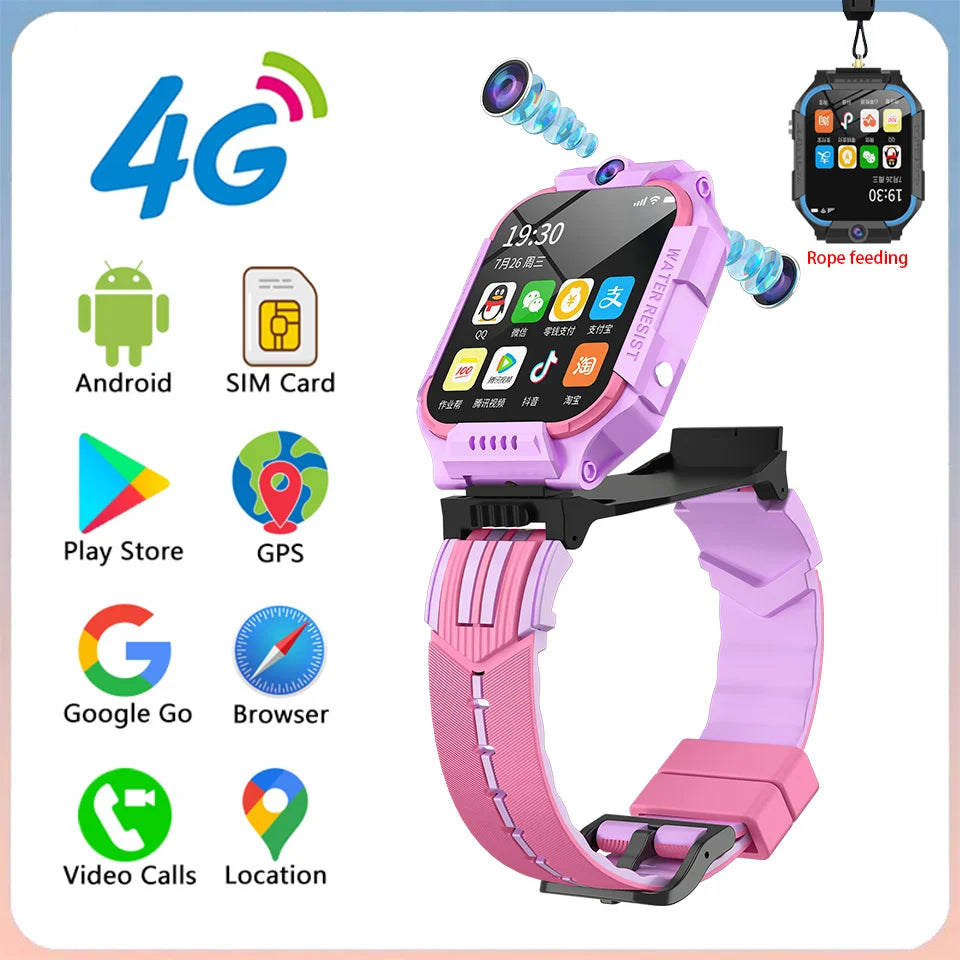 🆕 World Premiere 2025 – Smartwatch Παιδιών με 4G/5G, GPS & NFC