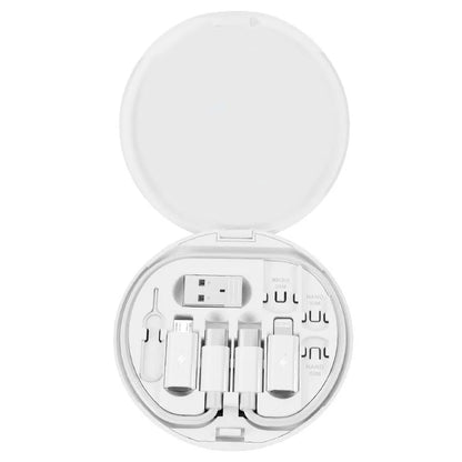 🔌⚡ 60W Multi USB Charging Adapter Cable Kit – Πολυλειτουργικό Σετ Μετατροπέων & Καλωδίων για Όλες τις Συσκευές 📱💻