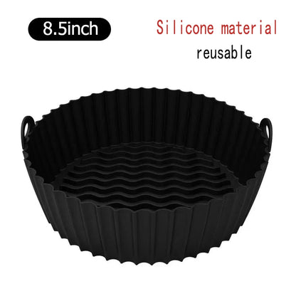 🍟 50τμχ Χαρτιά Air Fryer Μίας Χρήσης – Αντικολλητικά, Ανθεκτικά & Ανθεκτικά στη Θερμότητα 🧾🔥