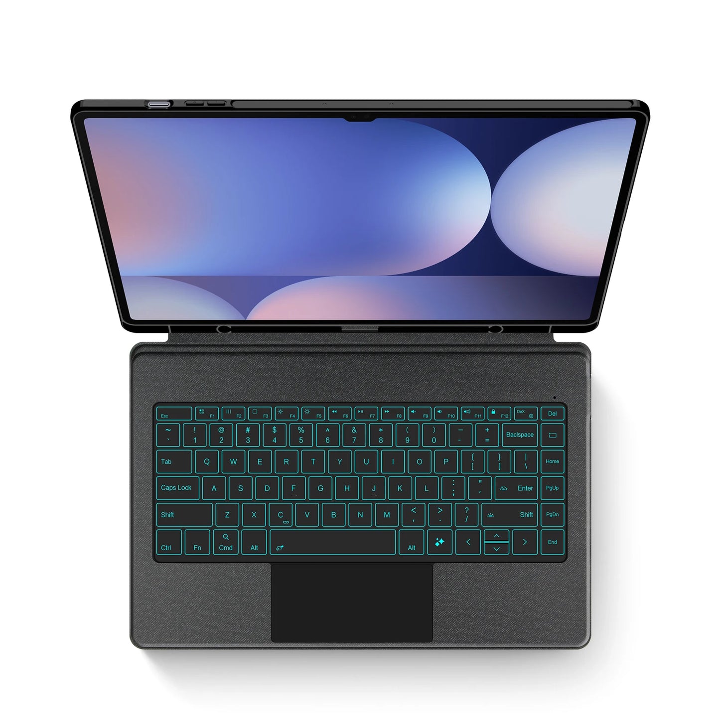 💼⌨️ HUWEI Magic Keyboard Case για Samsung Galaxy Tab S10/S9 Ultra 14.6” 🔥 Με Backlight, TouchPad & Πολλαπλές Γλώσσες (Πορτογαλικά, Ισπανικά, Γερμανικά, Κορεατικά, Εβραϊκά)