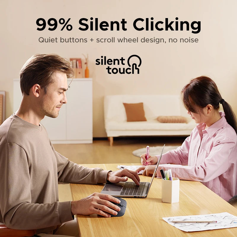 🖐️ UGREEN Vertical Wireless Mouse Ergonomic Design • 2.4G Wireless • 4000 DPI • 6 Silent Buttons – For MacBook, Laptop & PC 🖱️✨