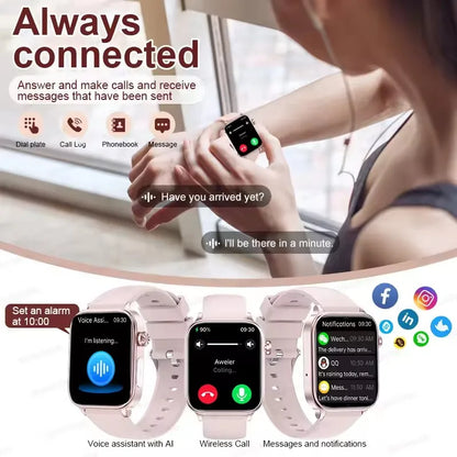 Smart Watch ECG + PPG – Προηγμένο Ρολόι Υγείας & Ευεξίας για Γυναίκες