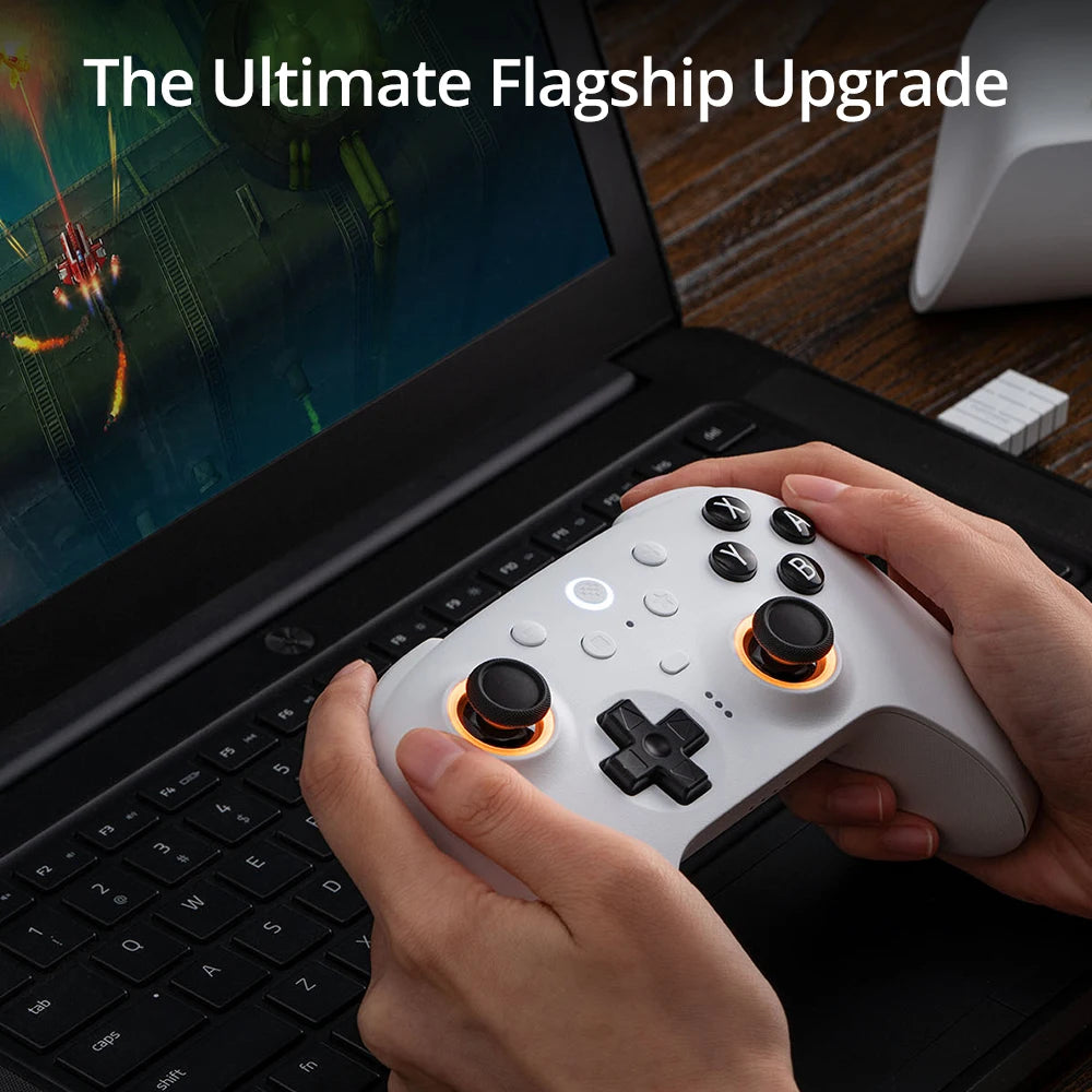 8BitDo Ultimate 2 Bluetooth Game Controller – TMR Joysticks & Hall Effect Triggers