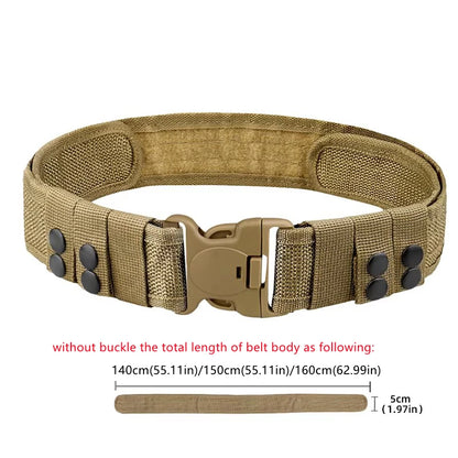 🏕️ Ανδρική Νάιλον Ζώνη – Tactical Belt | Πολυλειτουργική, Ανθεκτική & Ιδανική για Outdoor Sports 🎯