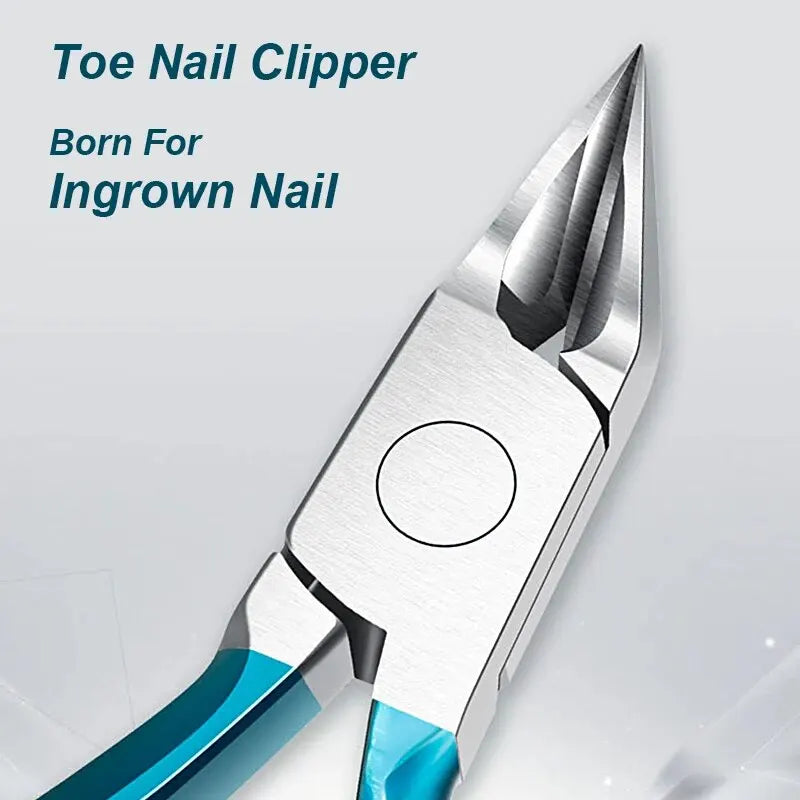 🦶✂️ Επαγγελματικός Κόφτης Νυχιών Ποδιών – Για Χοντρά & Εισεχόμενα Νύχια 👣 Stainless Steel Podiatrist Toenail Nipper