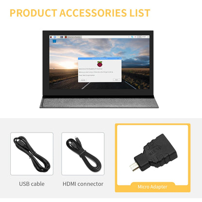 7’’ IPS Touchscreen HDMI – Ideal for Raspberry Pi, Mini PC & Portable Projects