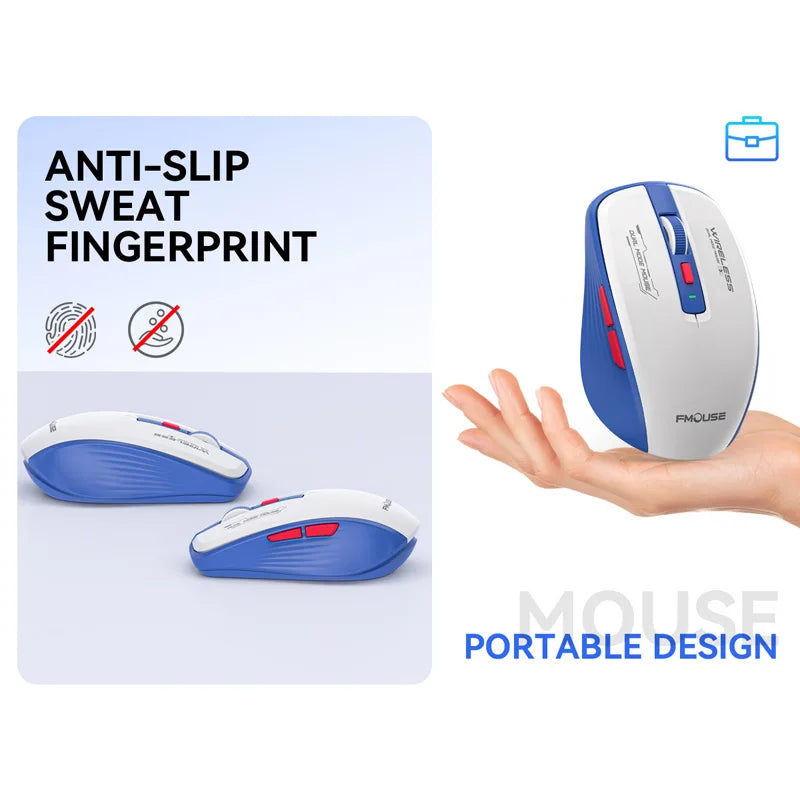 🖱️ Xiaomi M303L Dual Mode Wireless Mouse – Bluetooth + 2.4GHz, 1600 DPI, Rechargeable, Silent 🌙 Απόλυτη φορητότητα, άνεση & εργονομία – για Android, iOS, PC & Tablet!