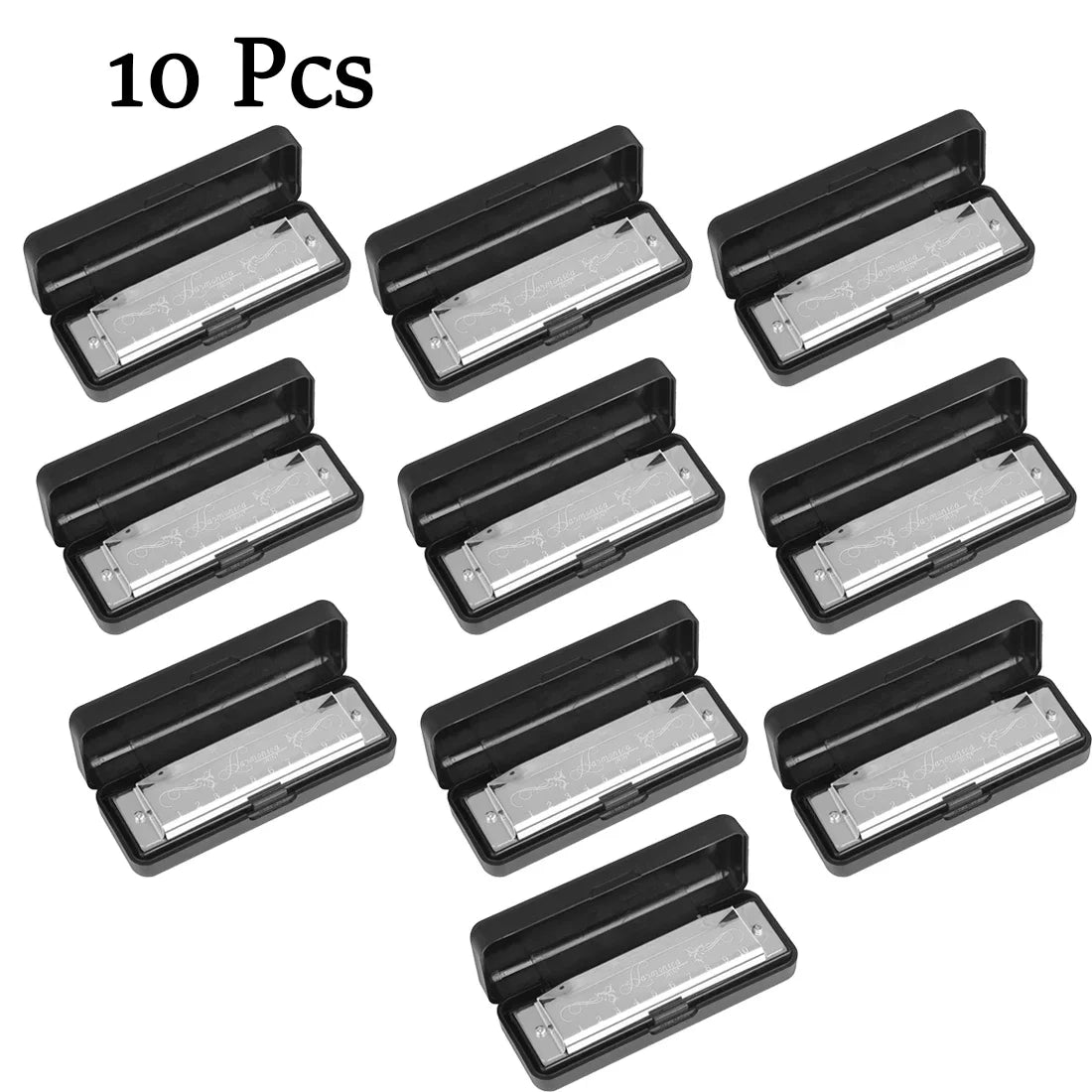 🎵🎶 Harmonica 10 Holes – 20 Notes 🚀 (Key of C – Με Θήκη)