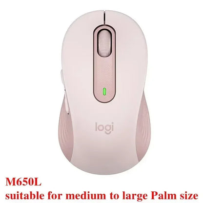 🖱️ Logitech Signature M650/M650L – Ασύρματο Mouse με Silent Clicks & Dual Συνδεσιμότητα 🔇 Ιδανικό για μικρά έως μεσαίου μεγέθους χέρια – Bluetooth + 2.4GHz, άνεση & ησυχία στην εργασία