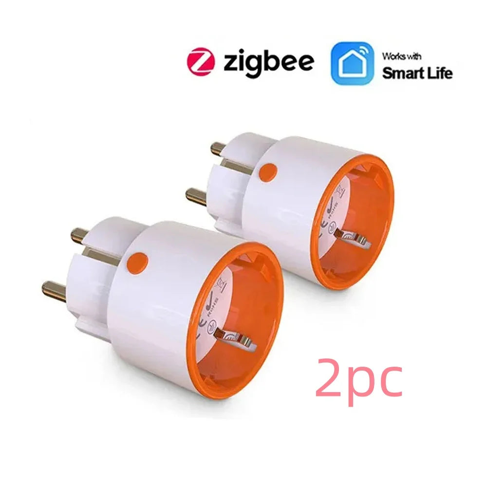 Tuya Zigbee 3.0 Smart Power Plug 16A EU – Έξυπνη Πρίζα με Energy Monitor & Child Lock