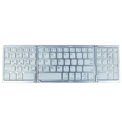 💻🔗 3-Folding Bluetooth Keyboard με Touchpad – Πτυσσόμενο, Επαναφορτιζόμενο, Συμβατό με Windows, Android & iOS! Μικρό σε μέγεθος – Μεγάλο σε δυνατότητες! ✨