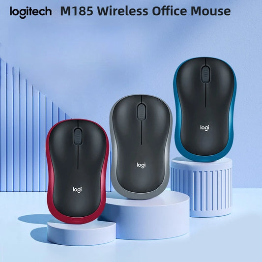 🖱️ Logitech M185 Wireless Mouse – 2.4GHz, 1000DPI, Εργονομικός & Φορητός 🔋 Καθημερινή άνεση με αξιοπιστία Logitech – για εργασία, gaming και φορητή χρήση