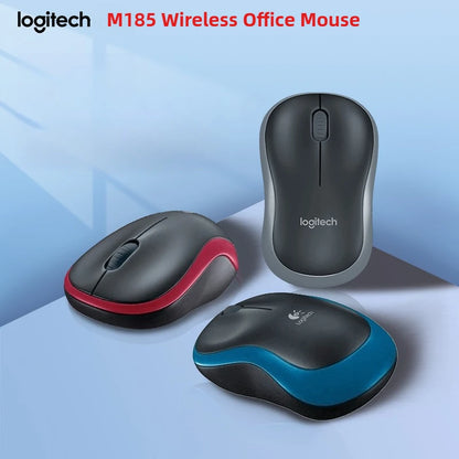 🖱️ Logitech M185 Wireless Mouse – 2.4GHz, 1000DPI, Silent & Εύχρηστο για Laptop/PC 💻 Σταθερή απόδοση, εργονομία και απλότητα – από την αξιόπιστη Logitech