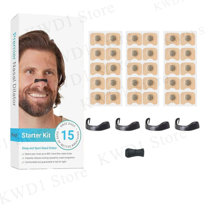 😴👃 Magnetic Nasal Dilators – Ελεύθερη Αναπνοή & Ήσυχος Ύπνος! 👃😴 Anti-Snoring Strips | Air Intake Booster | Sleep & Sports Aid | 15/30pcs