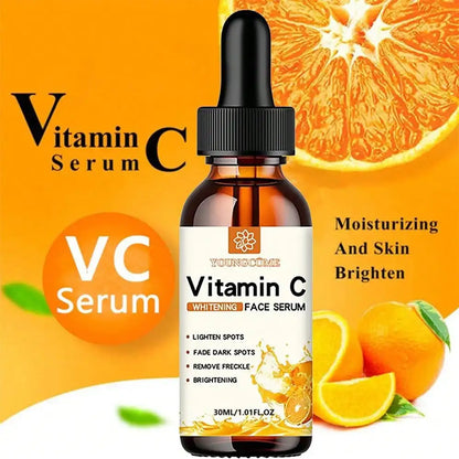 🍊 Vitamin C Facial Essence 30ml – Ενυδάτωση, Αντιγήρανση & Λάμψη