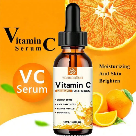 🍊 Vitamin C Facial Essence 30ml – Ενυδάτωση, Αντιγήρανση & Λάμψη