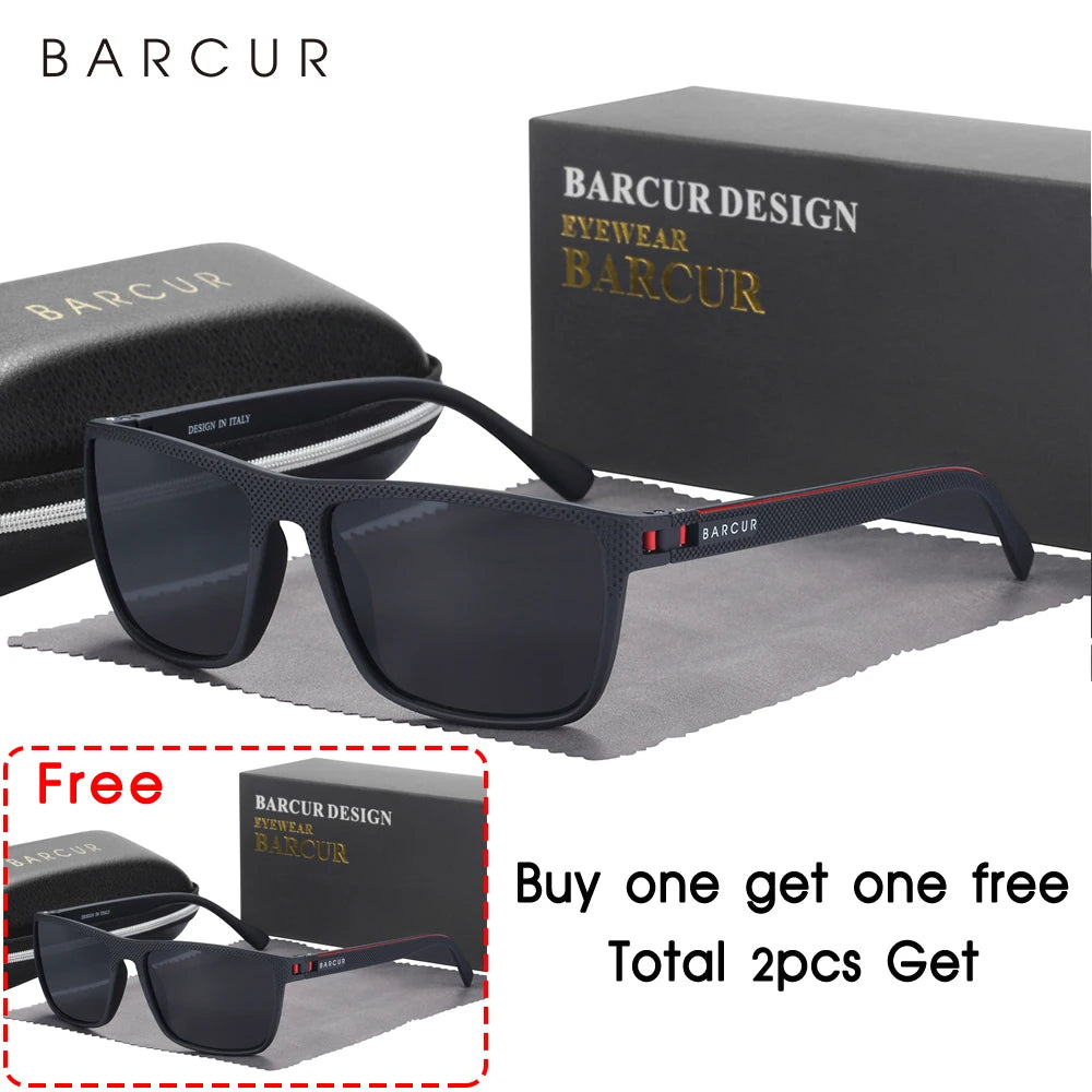 🕶️🌞 BARCUR Polarized Γυαλιά Ηλίου – Ελαφριά TR90 Outdoor Eyewear για Άνδρες & Γυναίκες 🎣✈️