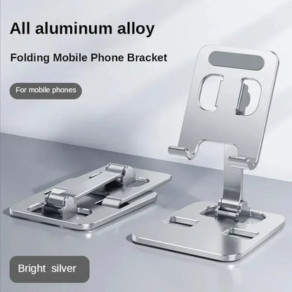 📱 Universal Aluminum Alloy Portable Tablet Holder – Ρυθμιζόμενη Βάση Tablet & Κινητού
