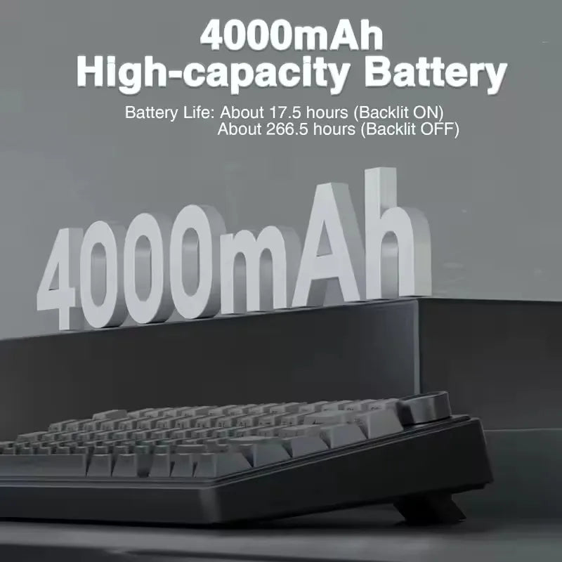 AULA F75 Gaming Mechanical Keyboard RGB – 75% Wireless Layout