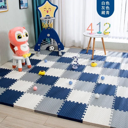 🧩🍼 Baby Foam Play Mat 🚀 (12τμχ Puzzle Carpet – 30x30x1cm)