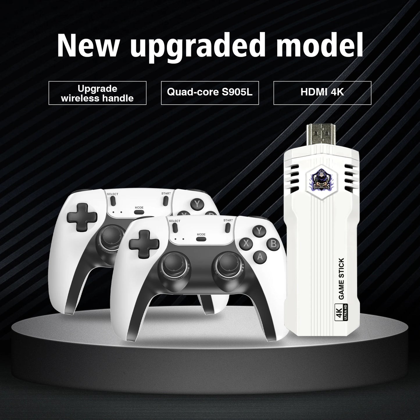 🎮 New X2L 4K Game Stick – Retro Video Game Console με 30.000+ Παιχνίδια 🕹️